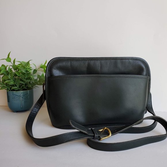 Coach Handbags - EUC Vintage Coach Oliver Bag (#9902) Forest Green